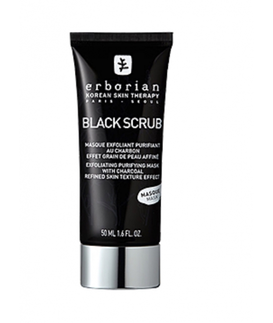 Очищувальна скраб-маска з деревним вугіллям Erborian Black Scrub Masque 