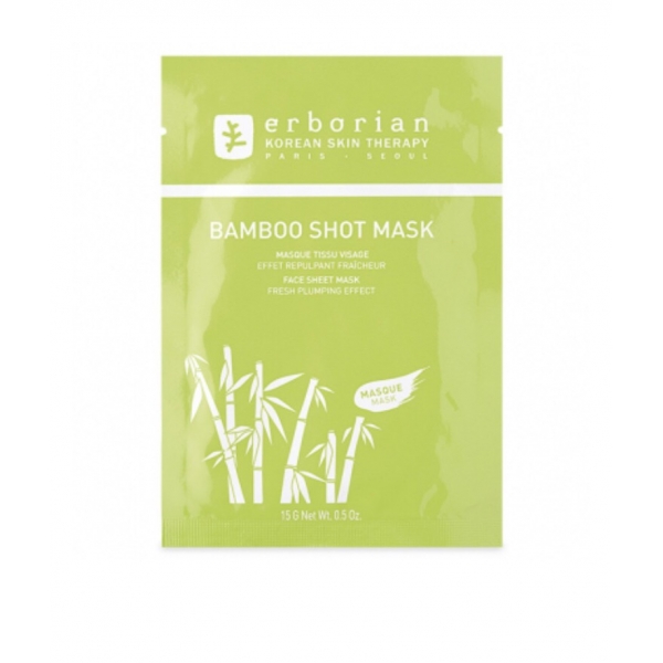 Зволожуюча тканинна маска Бамбук Erborian Bamboo Shot Mask 