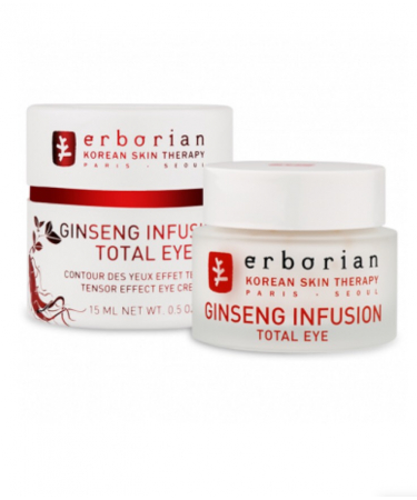 Відновлювальний догляд за шкірою навколо очей Женьшень Erborian Ginseng Infusion Total Eye 