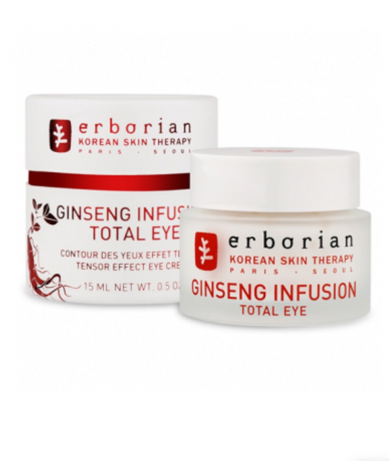 Відновлювальний догляд за шкірою навколо очей Женьшень Erborian Ginseng Infusion Total Eye 