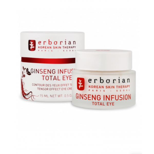 Відновлювальний догляд за шкірою навколо очей Женьшень Erborian Ginseng Infusion Total Eye 