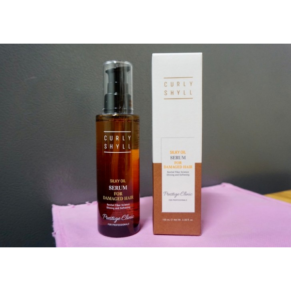 Відновлювальна сироватка з протеїнами шовку Curly Shyll Silky Oil Serum
