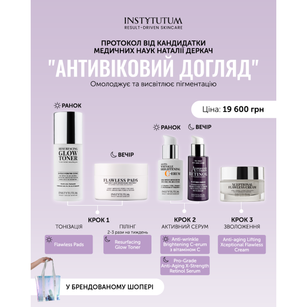 Набір Антивіковий догляд Instytutum
