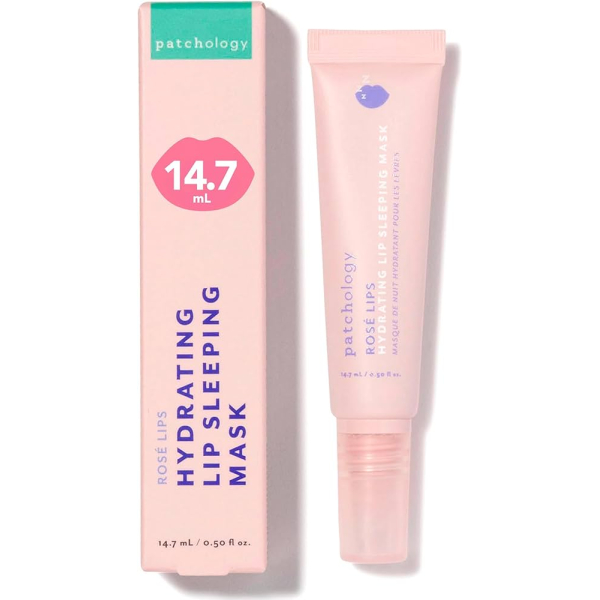 Зволожувальна нічна маска для губ Patchology Rosé Hydrating Sleeping Mask