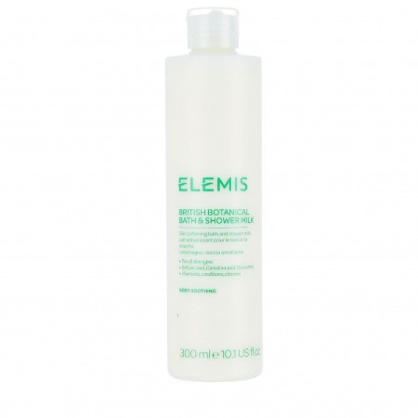 Молочко для душу та ванни Elemis British Botanical Bath&Shower Milk