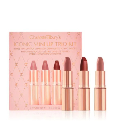 Набір для губ Charlotte Tilbury Iconic Mini Lip Trio Kit