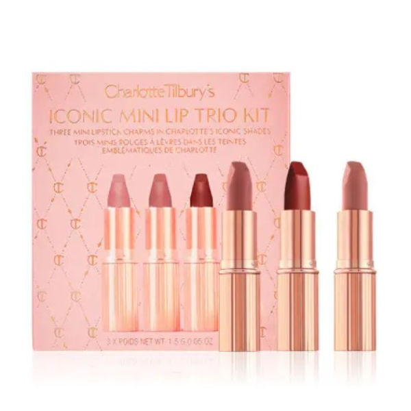 Набір для губ Charlotte Tilbury Iconic Mini Lip Trio Kit