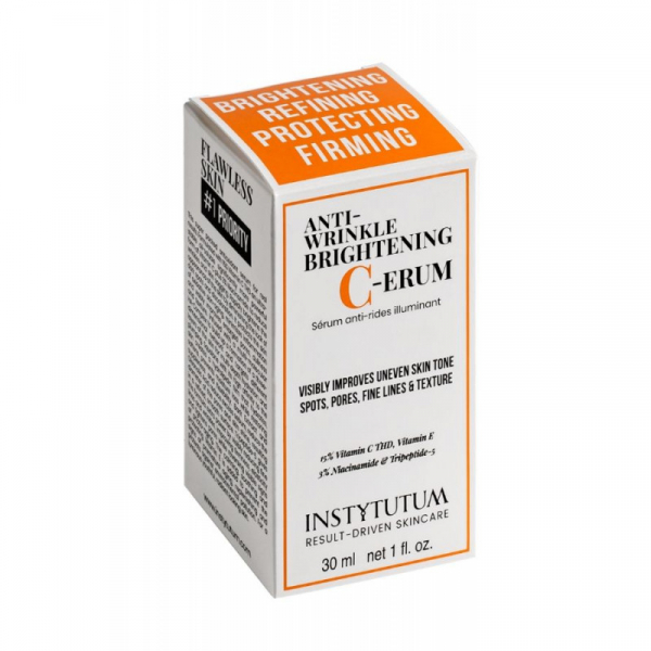 Суперконцентрована сироватка з вітаміном С Instytutum Anti-wrinkle Brightening C-Erum