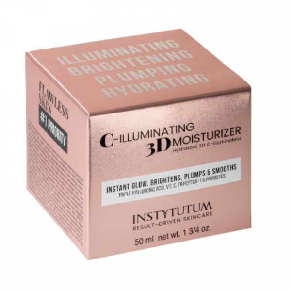 Зволожувальний крем з ефектом сяяння Instytutum C-Illuminating 3D Moisturizer