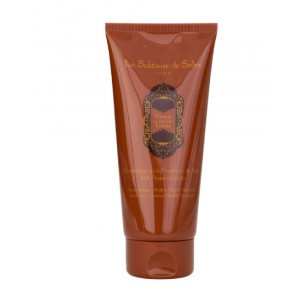 Скраб для тіла Аюрведа La Sultanе de Saba Silk Protein Scrub Ayurvedique 