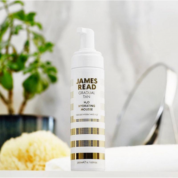 Зволожувальний мус автозасмага H2O HYDRATING MOUSSE James Read