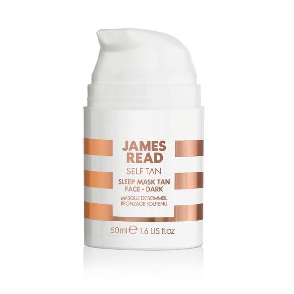 Нічна маска для обличчя з ефектом засмаги (темна) James Read Sleep Mask Tan Go Darker Face