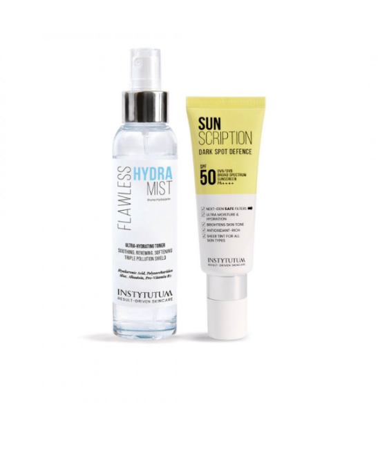 Набір "Подвійний захист та подвійне зволоження" Instytutum Double Protection And Double Moisturization