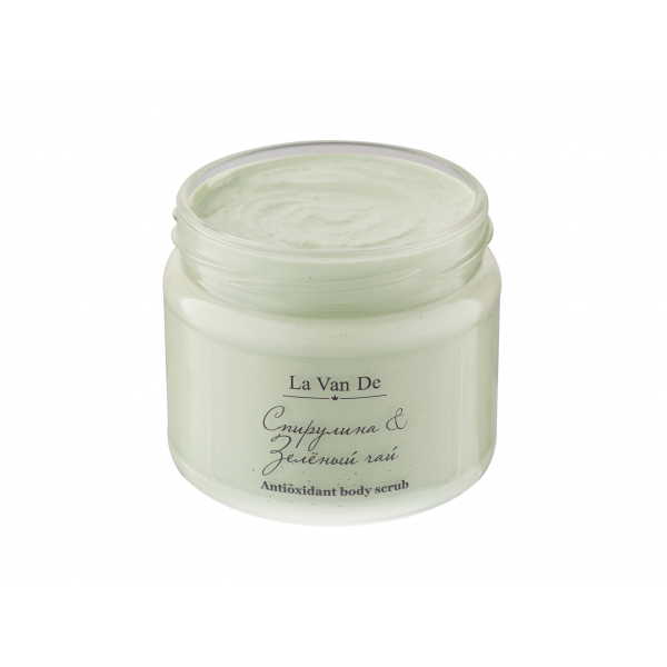 Скраб "Спіруліна & Зелений чай" La Van De Antioxidant body scrub