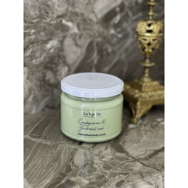 Скраб "Спіруліна & Зелений чай" La Van De Antioxidant body scrub