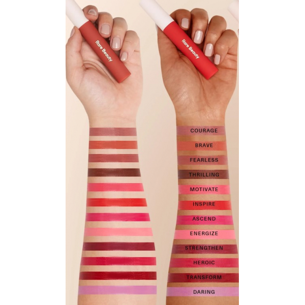 Кремова матова помада Rare Beauty Lip Soufflé Matte Lip Cream Courage