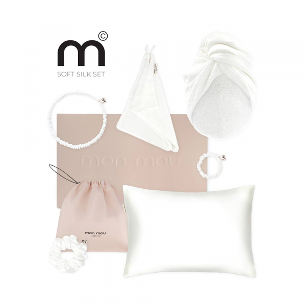 Подарунковий набір Mon Mou Soft Silk Set White