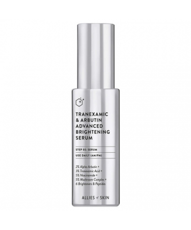 Освітлююча сироватка Allies of Skin Tranexamic & Arbutin Advanced Brightening Serum
