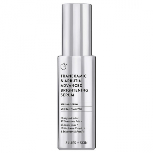 Освітлююча сироватка Allies of Skin Tranexamic & Arbutin Advanced Brightening Serum