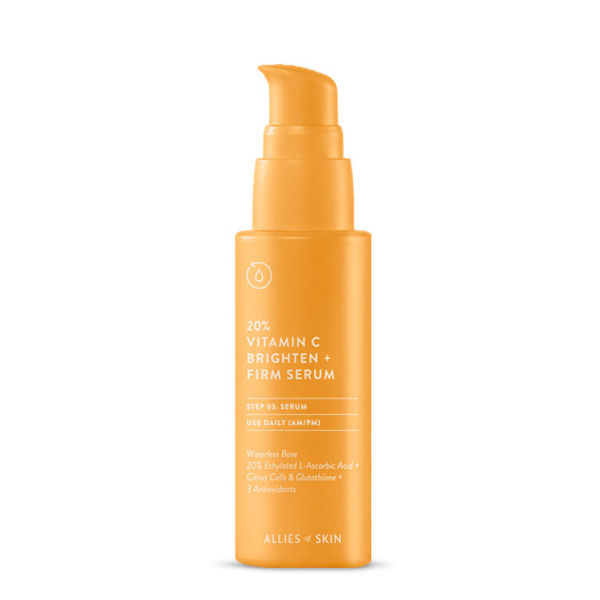 Сироватка для обличчя з вітаміном С 20% Allies of Skin Vitamin C Brighten + Firm Serum
