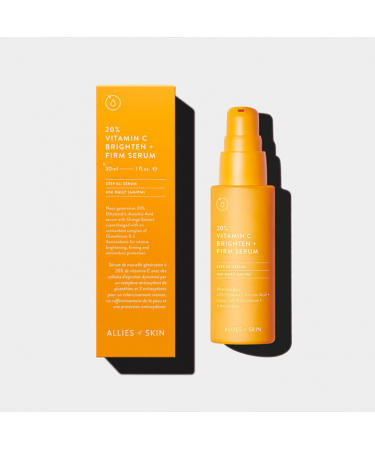 Сироватка для обличчя з вітаміном С 20% Allies of Skin Vitamin C Brighten + Firm Serum