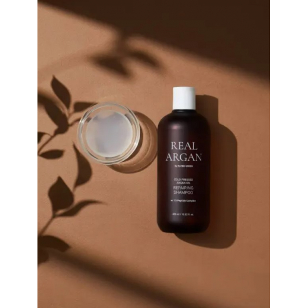 Відновлювальний шампунь з аргановою олією Rated Green Real Argan Repairing Shampoo