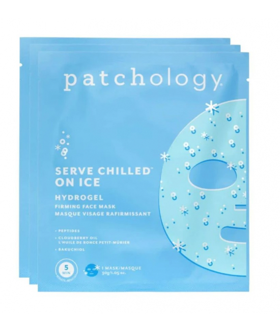 Охолоджуюча та зміцнююча гідрогелева маска Patchology Iced Hydrogel Mask