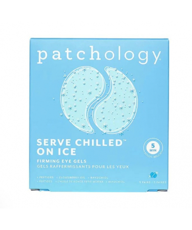 Охолоджувальні та зміцнюючі патчі Patchology Iced Eye Gels