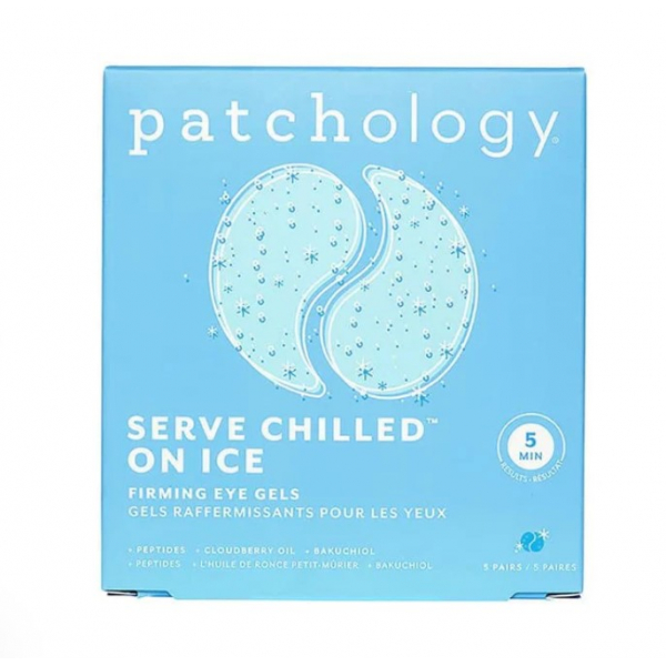 Охолоджувальні та зміцнюючі патчі Patchology Iced Eye Gels