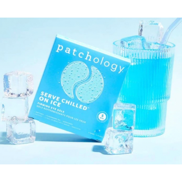 Охолоджувальні та зміцнюючі патчі Patchology Iced Eye Gels
