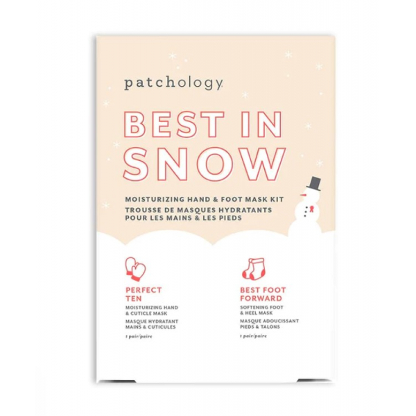 Зволожуючий набір для рук та ніг Patchology Best In Snow Hand & Foot Moisturizing Kit