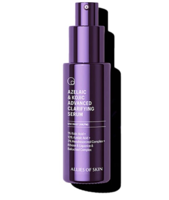 Сироватка освітлювальна з азелаїновою кислотою Allies Of Skin Azelaic & Kojic Advanced Clarifying Serum 