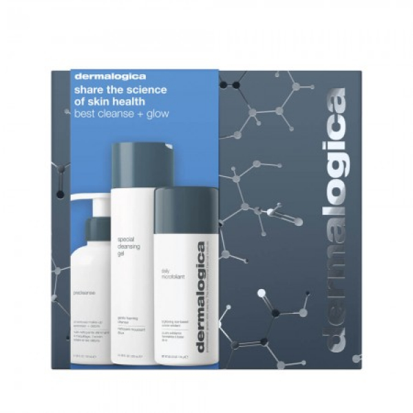 Набір Щоденний догляд Очищення та Сяйво шкіри Dermalogica Best Cleanse + Glow