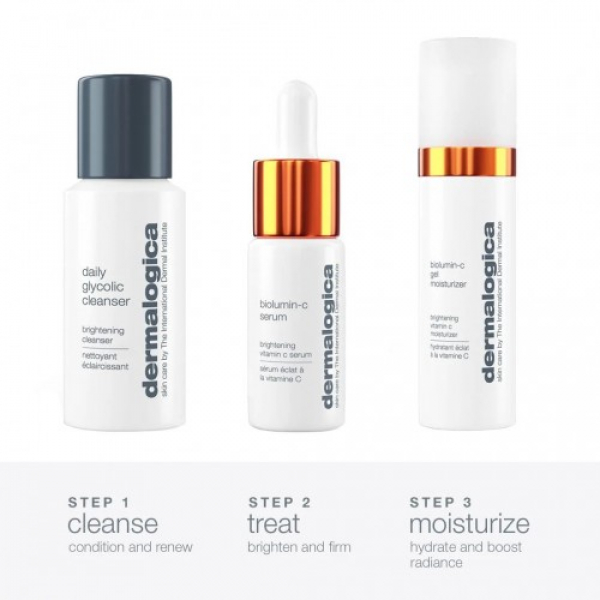 Тріо бустерів для сяйва шкіри Dermalogica Daily Brightness Boosters Skin Kit