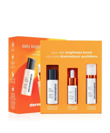 Тріо бустерів для сяйва шкіри Dermalogica Daily Brightness Boosters Skin Kit