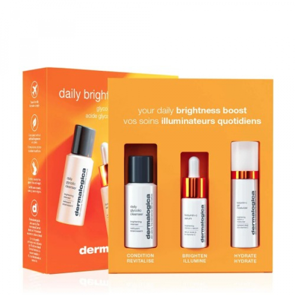 Тріо бустерів для сяйва шкіри Dermalogica Daily Brightness Boosters Skin Kit