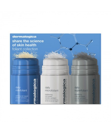 Набір Тріо Ексфоліантів Dermalogica Foliant Collection