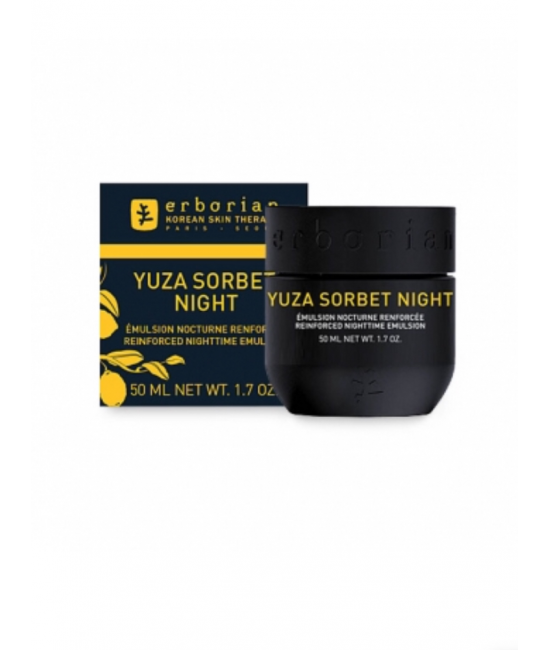 Зволожуючий нічний крем Юзу Сорбет Erborian Yuza Sorbet Night 
