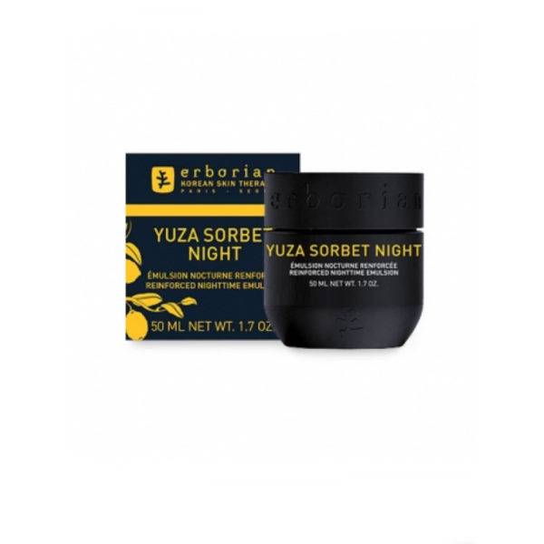 Зволожуючий нічний крем Юзу Сорбет Erborian Yuza Sorbet Night 