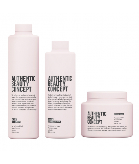 Комплекс для блиску волосся Glow Authentic Beauty Concept