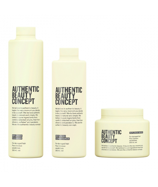 Комплекс для пошкодженого волосся Replenish Authentic Beauty Concept