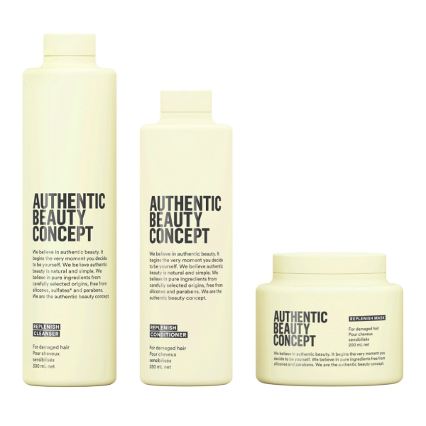 Комплекс для пошкодженого волосся Replenish Authentic Beauty Concept
