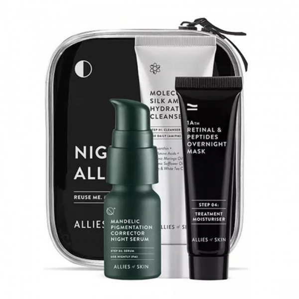 Набір для вечірнього догляду Allies Of Skin Nighttime Allies Kit