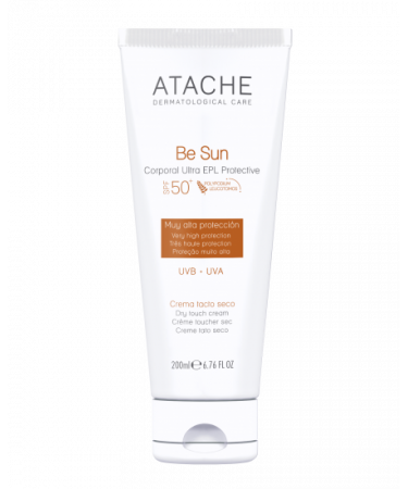 Омолоджувальний сонцезахисний крем для тіла Atache BE SUN Crema Ultra Protective SPF50
