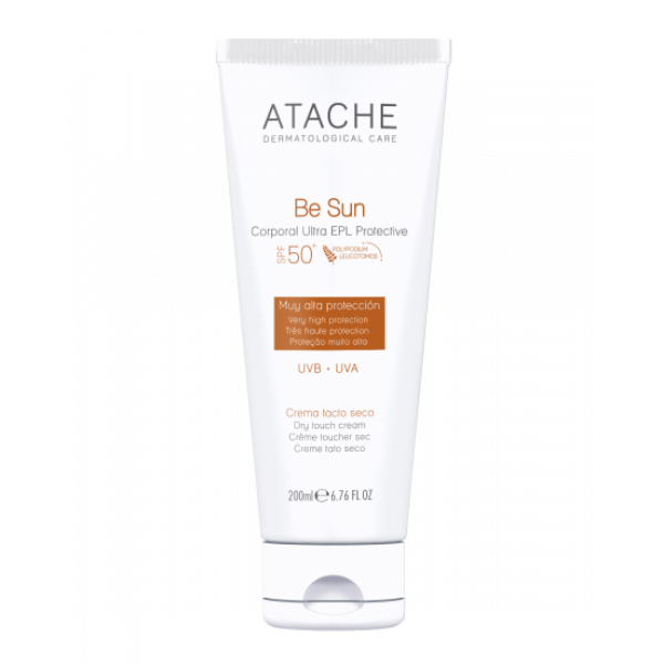 Омолоджувальний сонцезахисний крем для тіла Atache BE SUN Crema Ultra Protective SPF50