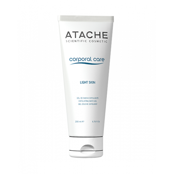 Гель пілінг відлущувальний для обличчя і тіла Atache Corporal care LIGHT SKIN