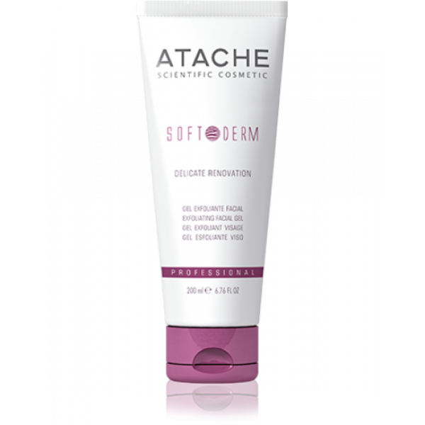 Гель-ексфоліант для м'якого та глибокого очищення Atache Soft Derm Delicate Renovation