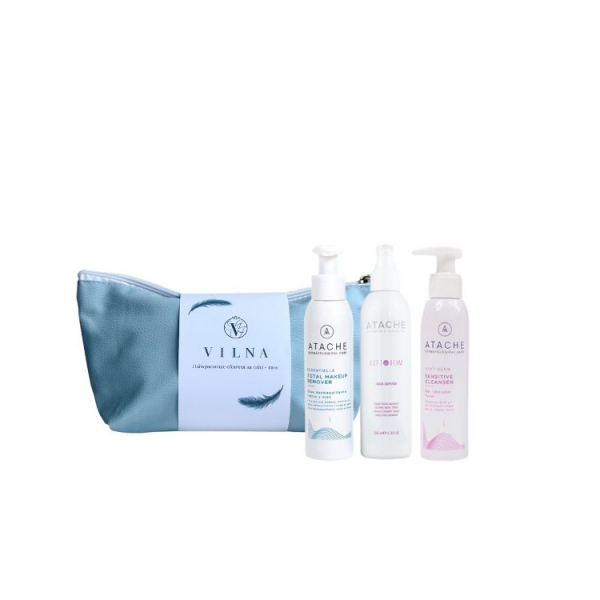 Набір для очищення сухої та чутливої шкіри Atache Soft Derm