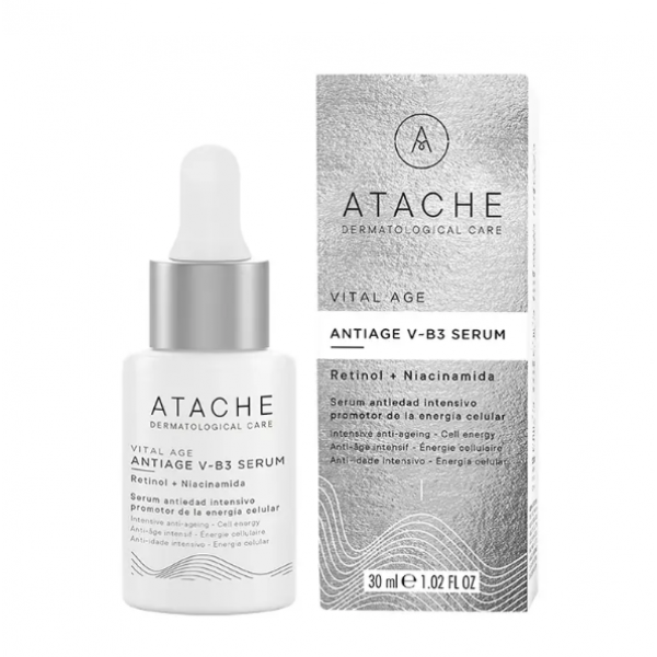 Оновлююча сироватка з ретинолом та ніацинамідом Atache Retinol Vital Age Serum Antiage V-B3