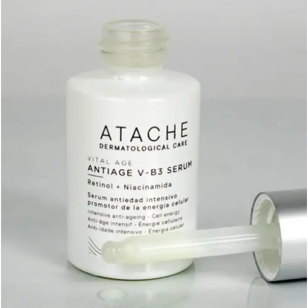 Оновлююча сироватка з ретинолом та ніацинамідом Atache Retinol Vital Age Serum Antiage V-B3